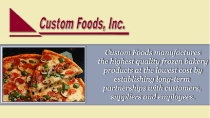 eshop at Custom Foods Inc's web store for Made in America products